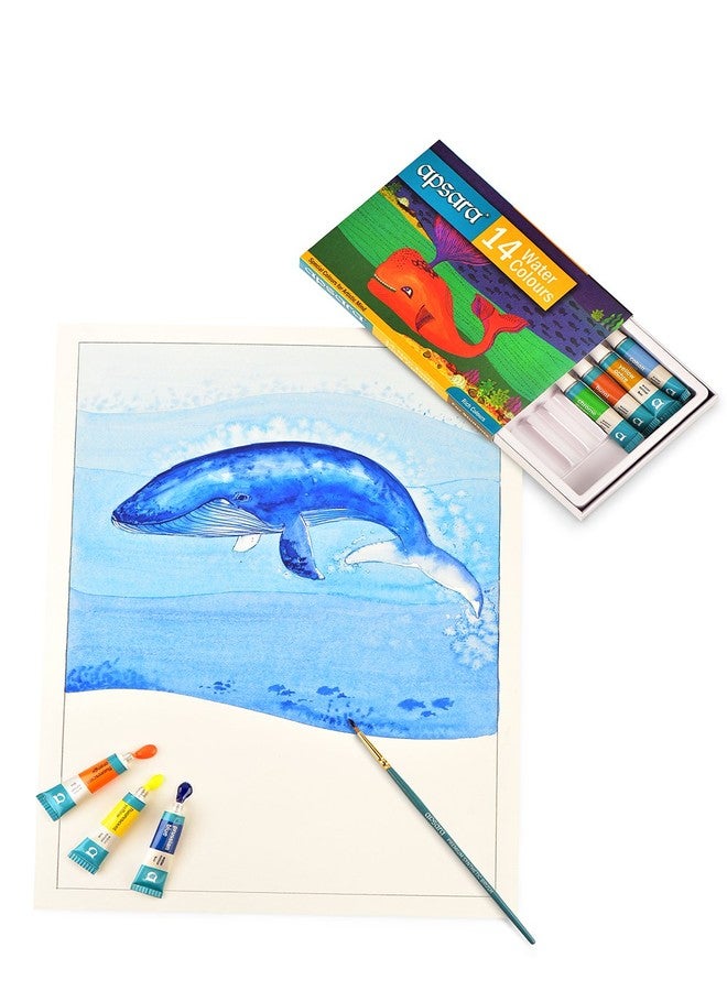 Apsara Water Colour Tube - 14 Shades - Image 5